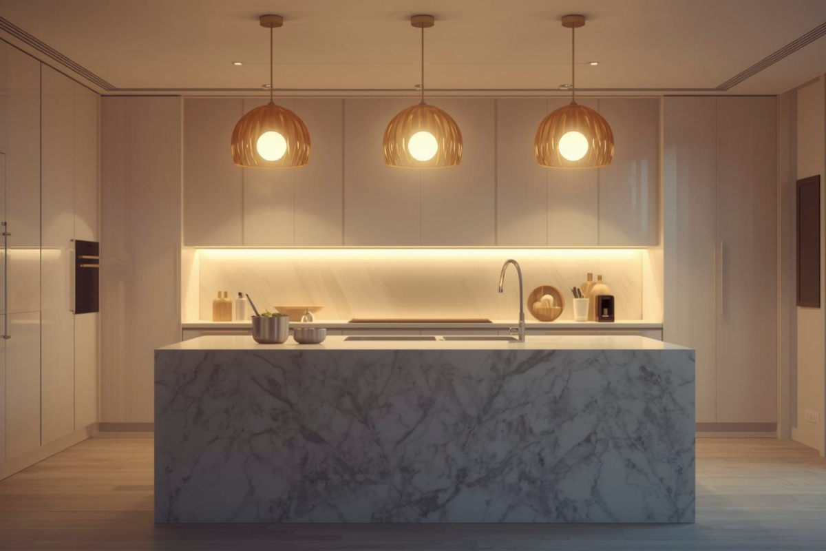 small kitchen lighting