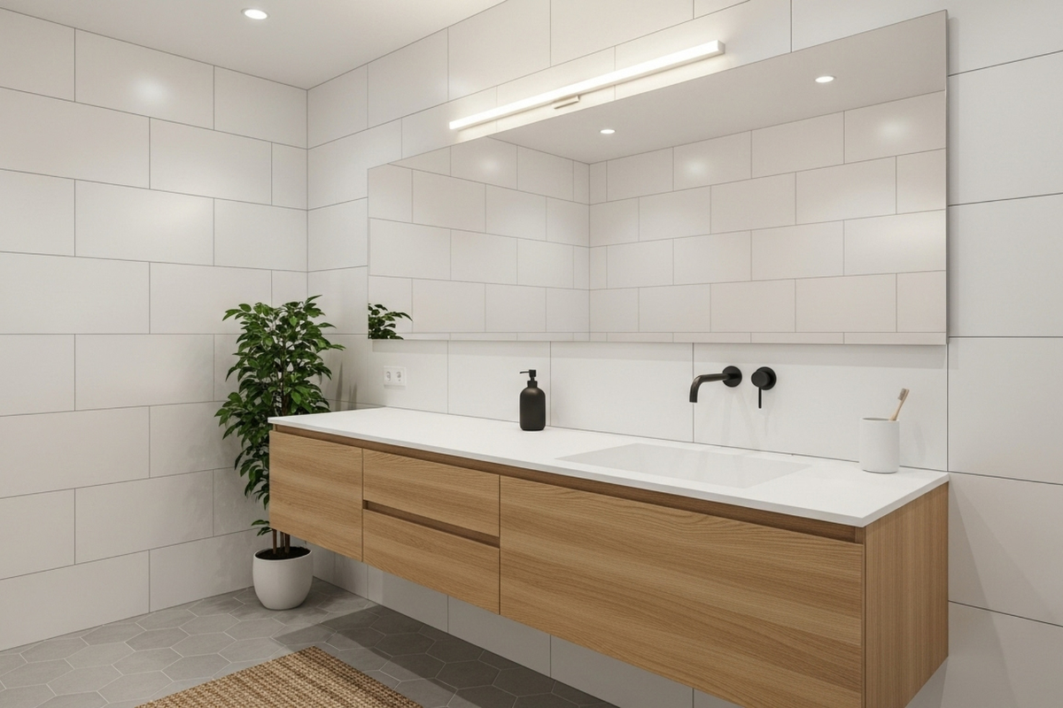 bathroom fixtures upgrade