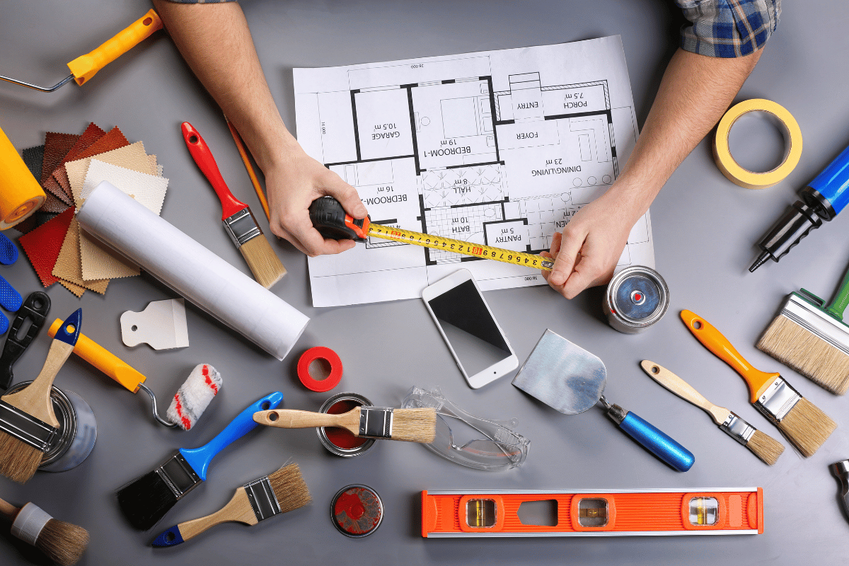 home renovation planning meeting