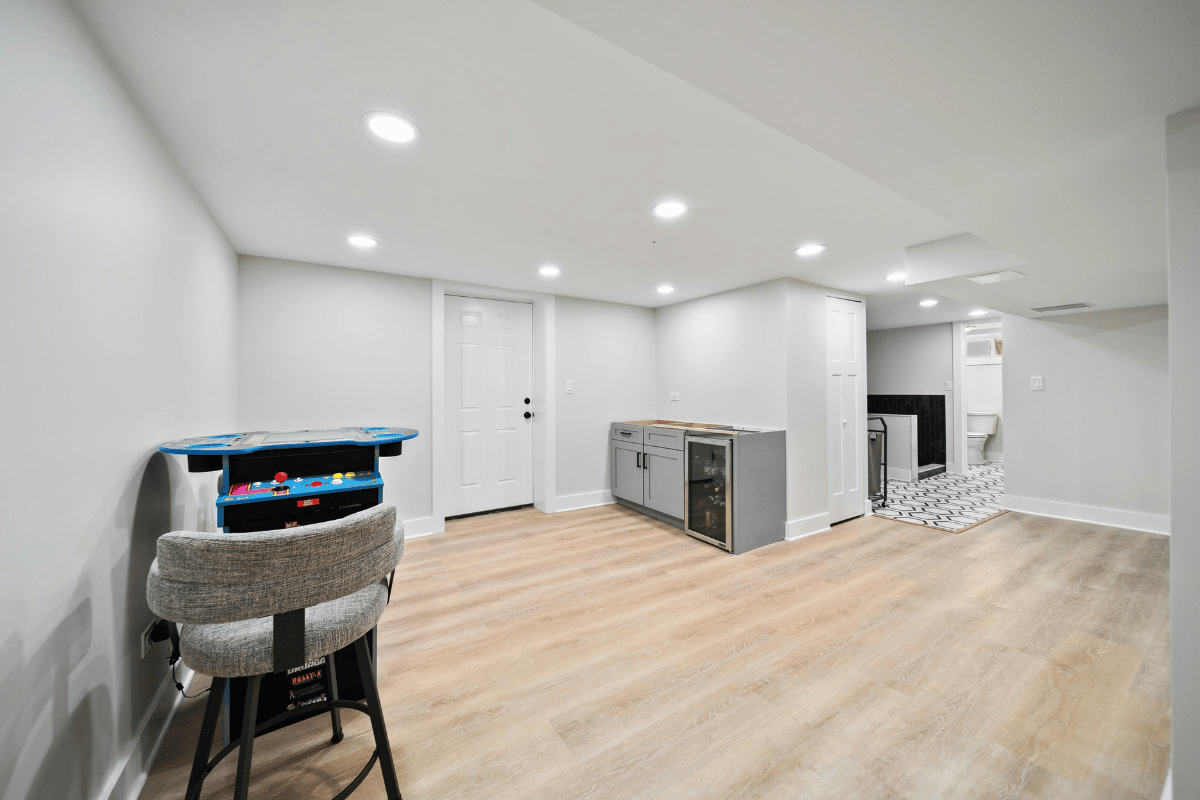 Finished Basement Space
