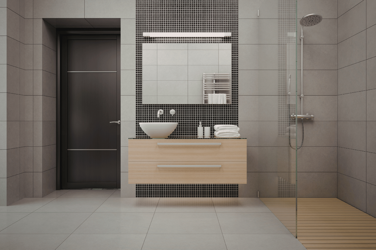 ensuite bathroom modern canada