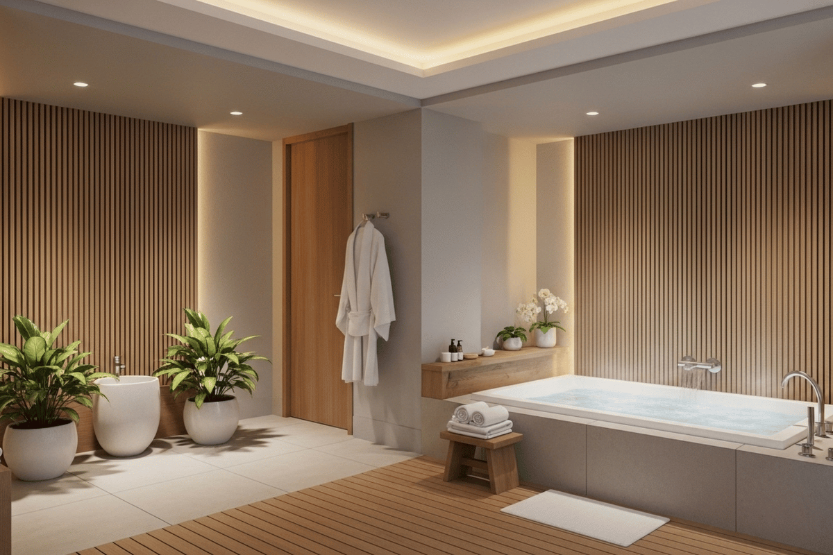 family home bathroom design