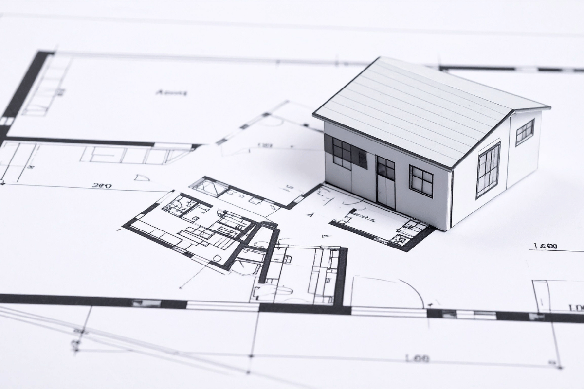 home renovation blueprint