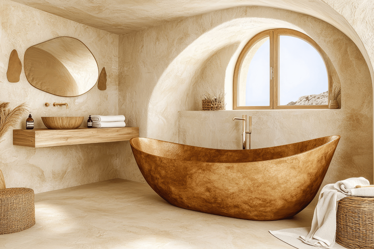 luxury bathroom tub shower separate