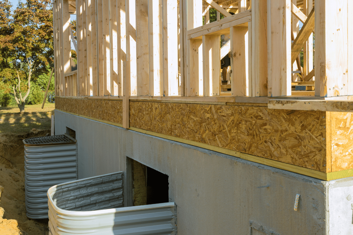 basement window exterior house