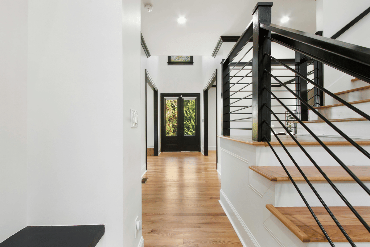 family renovating home modern Ontario house