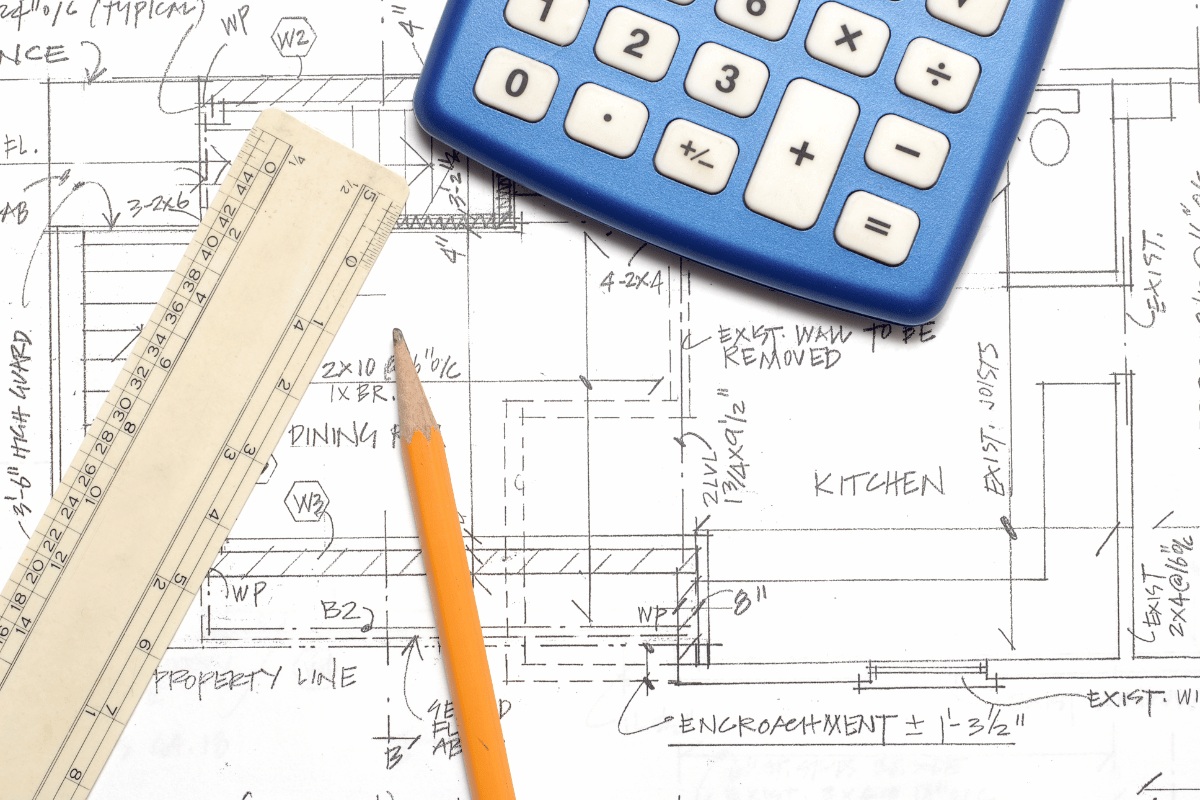home renovation budget planning calculator blueprints