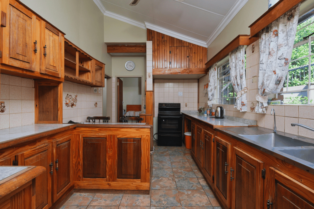 old kitchen outdated home interior renovation