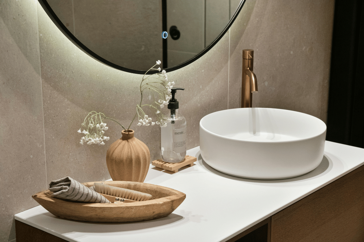 small bathroom floating vanity canada style