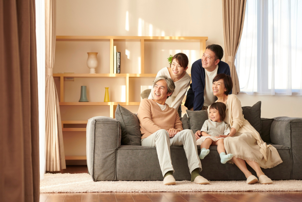 multigenerational family home