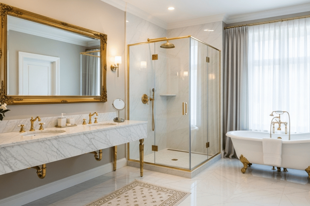 modern bathroom renovation