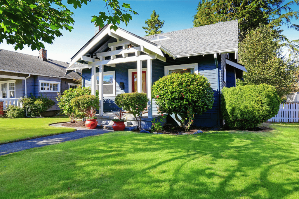 beautiful house curb appeal front yard landscaping